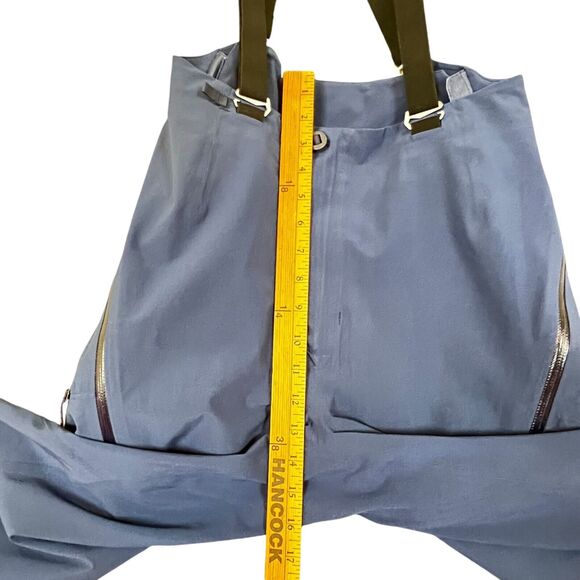 Patagonia H2NО Mens Ski Pants Suspender Blue Sz S Recco Detector 83156 - Picture 13 of 15